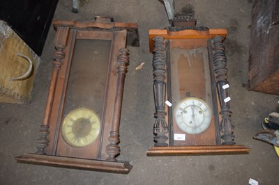 Lot 936 - TWO VIENNA STYLE WALL CLOCKS FOR RESTORATION