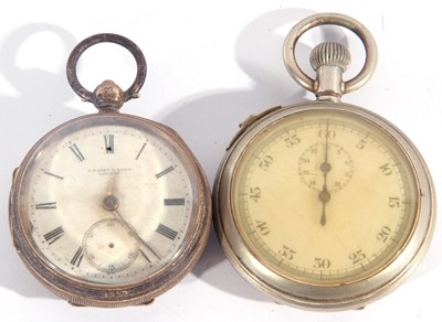 Lot 188 - Mixed Lot of a silver Dent & Sons pocket watch...