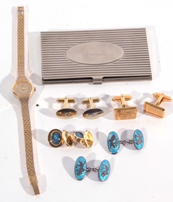 Lot 229 - Mixed lot of a ladies rotary watch, some...