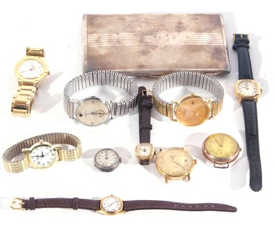 Lot 231 - Mixed lot of ten various wristwatches...