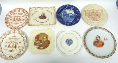 Lot 38 - Collection of commemorative plates, royalty...