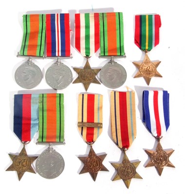 Lot 106 - WWII British medal group of 3  medals to...