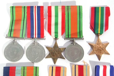 Lot 106 - WWII British medal group of 3 medals to...