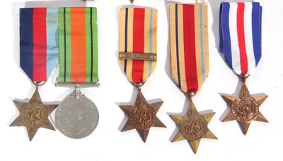 Lot 106 - WWII British medal group of 3 medals to...