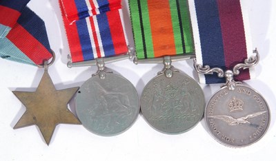 Lot 48 - Group of WWII RAF medals to include 1939-45...