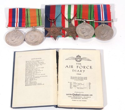 Lot 322 - Set of 4 WWII Campaign medals 1939-45 star,...