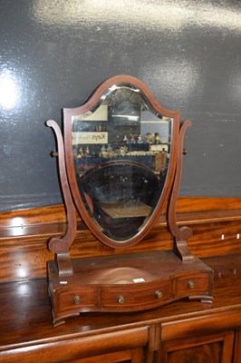 Lot 257 - Good quality mahogany dressing table mirror...