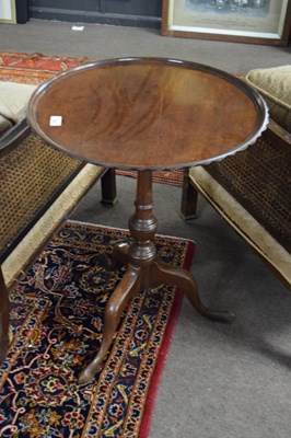 Lot 259 - Mahogany wine table with circular tray top...