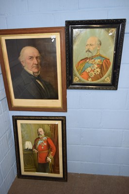 Lot 292 - Group of three framed prints including print...