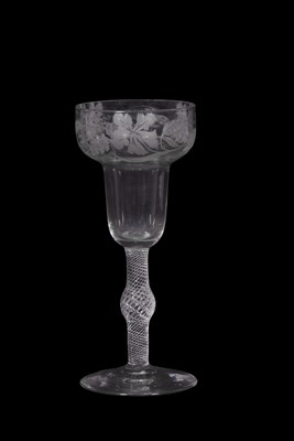 Lot 6 - Georgian Champagne Glass