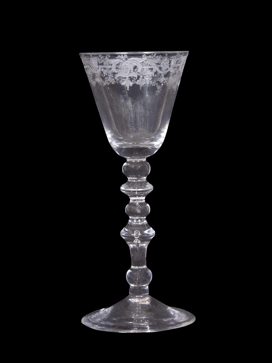 Lot 31 - Georgian Wine Glass