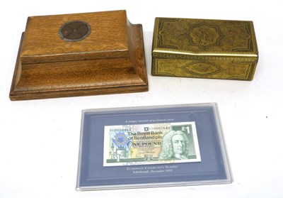 Lot 168 - Quantity of bank notes and boxes