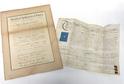 Lot 195 - 19th Century Indenture's - Albert Boston...