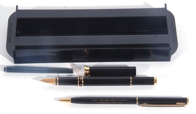 Lot 128 - Box Pierre Cardin fountain pen together with a...