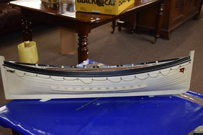 Lot 318 - 20th Century White Star Line model rowing boat...