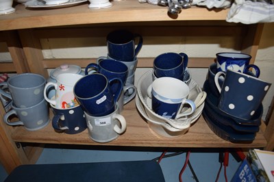 Lot 508 - MIXED LOT: VARIOUS ASSORTED MUGS AND OTHER ITEMS