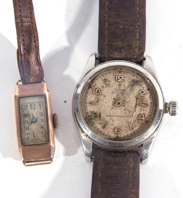 Lot 209A - A vintage Gents Tudor wrist watch along with a...