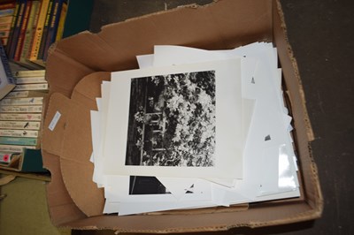 Lot 615 - BOX OF VARIOUS BLACK AND WHITE PHOTOGRAPHS