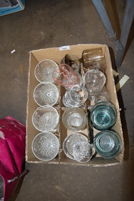 Lot 629 - BOX OF VARIOUS ASSORTED DRINKING GLASSES
