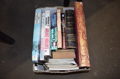 Lot 630 - ONE BOX OF MIXED BOOKS TO INCLUDE THE...