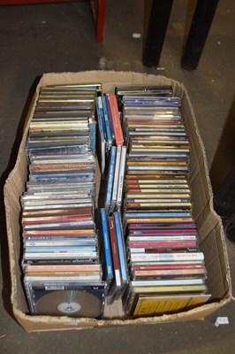 Lot 631 - ONE BOX OF CD'S