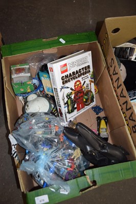 Lot 679 - ONE BOX OF VARIOUS ASSORTED PLASTIC CHILDRENS...
