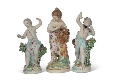 Lot 120 - Derby Figure of Summer c.1780