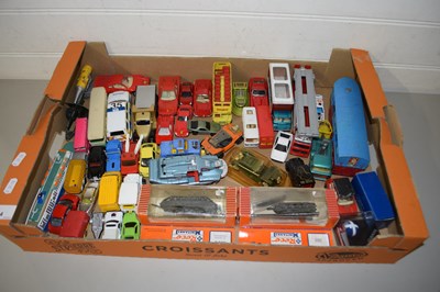 Lot 14 - BOX OF VARIOUS ASSORTED TOY VEHICLES