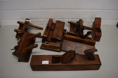 Lot 37 - COLLECTION OF VARIOUS ANTIQUE WOODEN MOULDING...