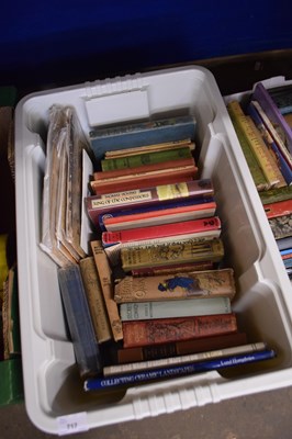 Lot 717 - ONE BOX OF MIXED BOOKS