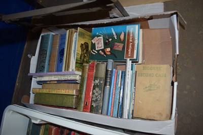 Lot 718 - ONE BOX OF MIXED BOOKS