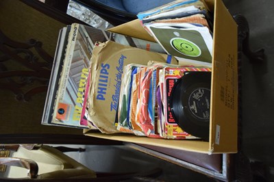 Lot 797 - BOX OF VARIOUS ASSORTED RECORDS AND SINGLES