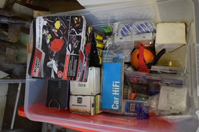 Lot 893 - LARGE BOX OF VARIOUS GARAGE CLEARANCE ITEMS