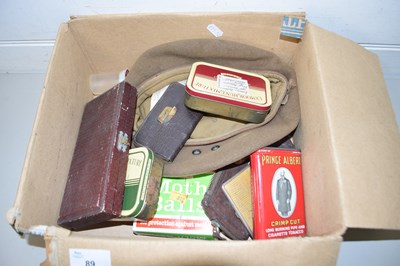 Lot 89 - BOX OF MIXED ITEMS TO INCLUDE VARIOUS VINTAGE...
