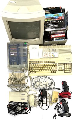 Lot 215 - A  Commodore Computer gaming system, with...