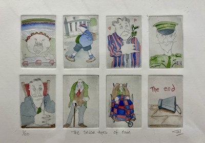 Lot 80 - British School, 20th Century, 'The Seven Ages...