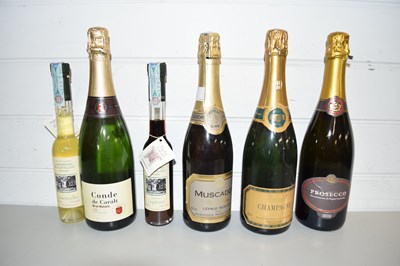 Lot 7 - MIXED LOT TO INCLUDE HARRODS CHAMPAGNE,...