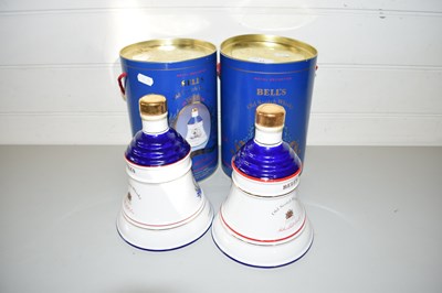Lot 33 - BELLS OLD SCOTCH WHISKEY WEIGHED DECANTERS...
