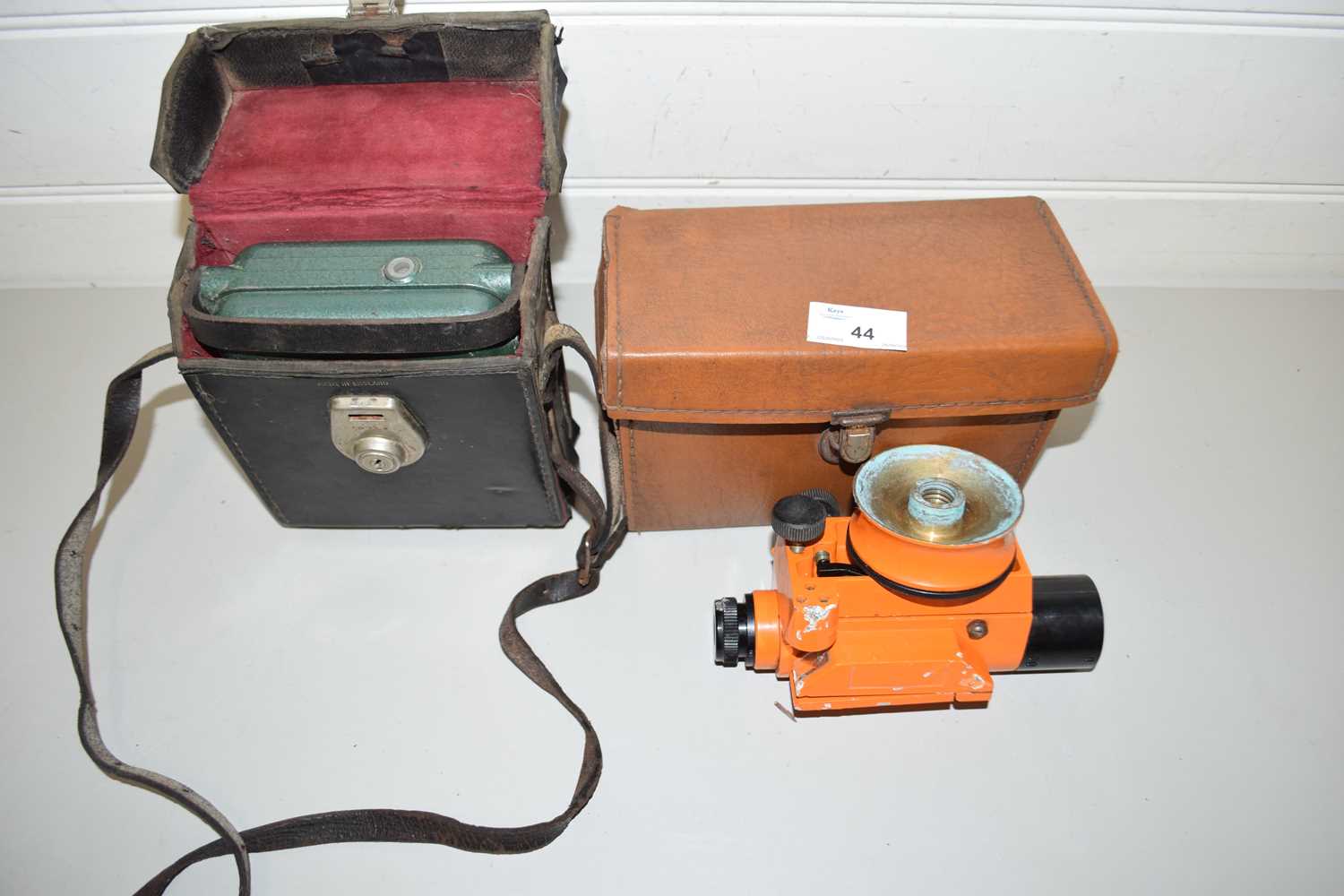 Lot 44 - TWO CASED SURVEYORS THEODOLITES