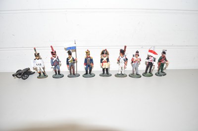 Lot 118 - COLLECTION OF DELPRADO DIE CAST TOY SOLDIERS