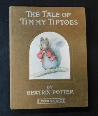 Lot 73 - BEATRIX POTTER: THE TALE OF TIMMY TIPTOES,...