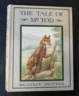 Lot 74 - BEATRIX POTTER: THE TALE OF MR TOD, London and...