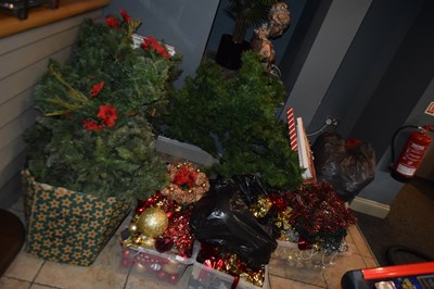 Lot 52 - Large quantity of Christmas decorations...