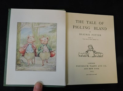 Lot 76 - BEATRIX POTTER: THE TALE OF PIGLING BLAND,...