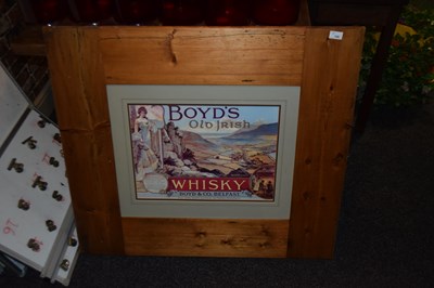 Lot 100 - Boyds Old Irish advertising print