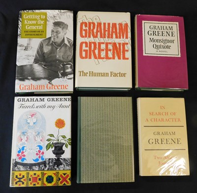 Lot 98 - GRAHAM GREENE: 6 titles: IN SEARCH OF A...