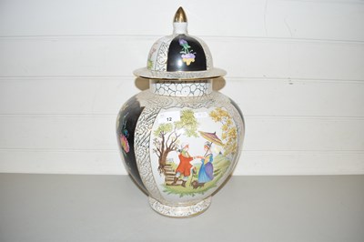 Lot 12 - AUGUSTUS REX STYLE COVERED JAR