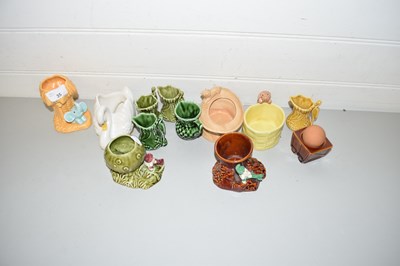 Lot 35 - COLLECTION OF VARIOUS SMALL SYLVAC JUGS AND...