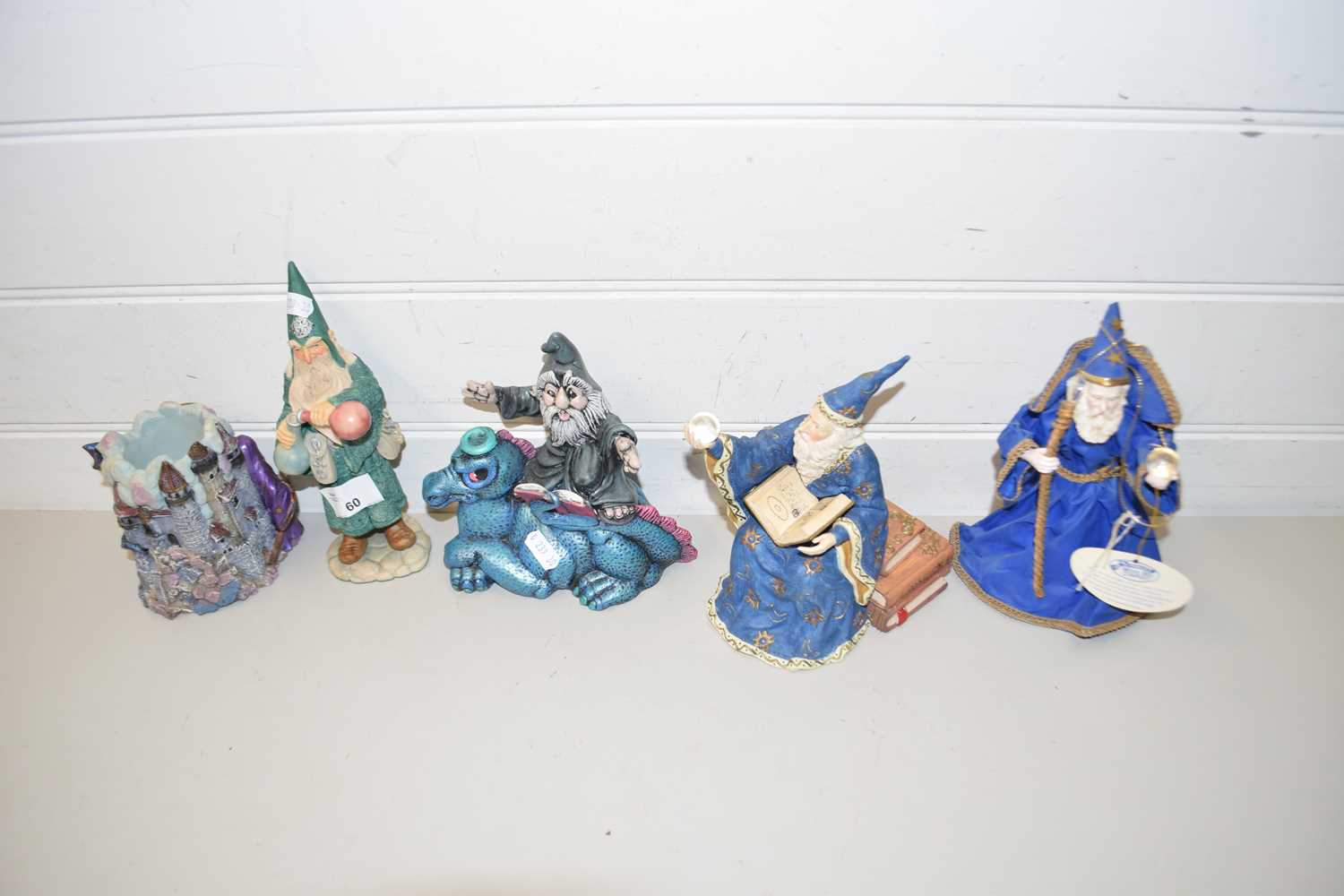 Lot 60 COLLECTION OF VARIOUS WIZARD FIGURES