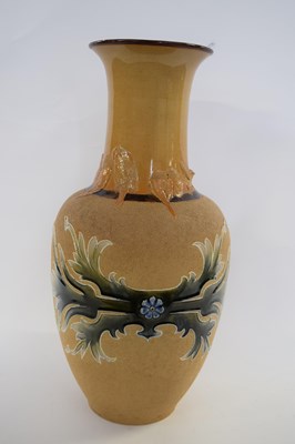 Lot 358 - Doulton Vase by Florence Barlow